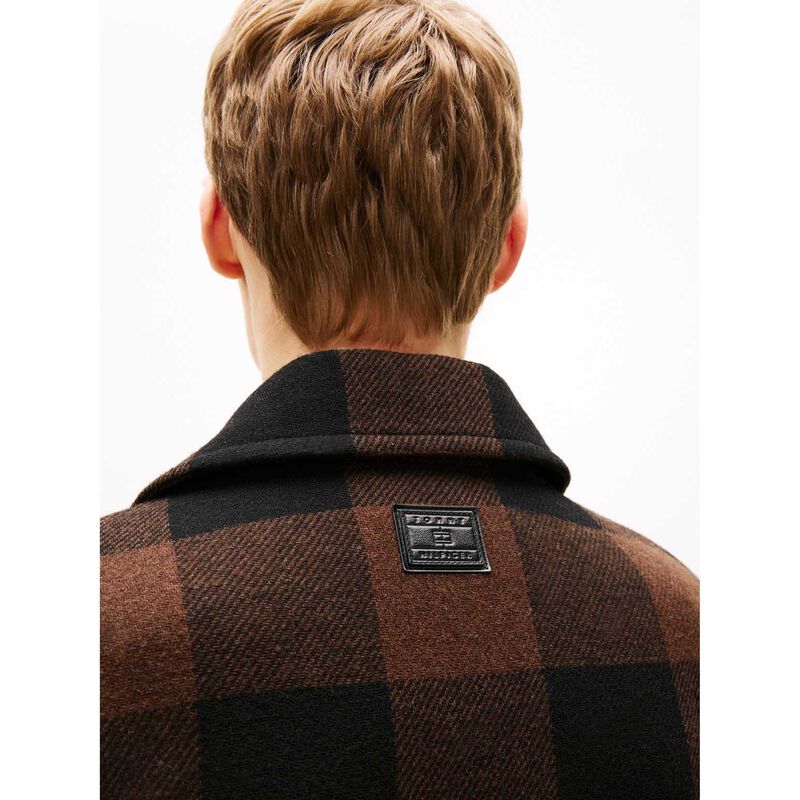 Tommy Hilfiger Wool Blend Check Chore Jacket image number 2